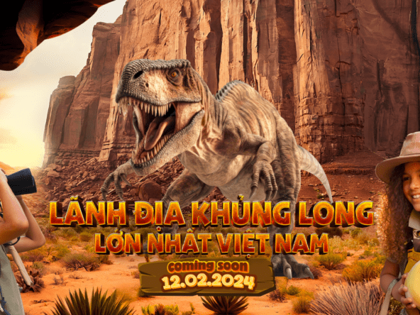 cong vien khung long Dino Park Novaworld Phan Thiet